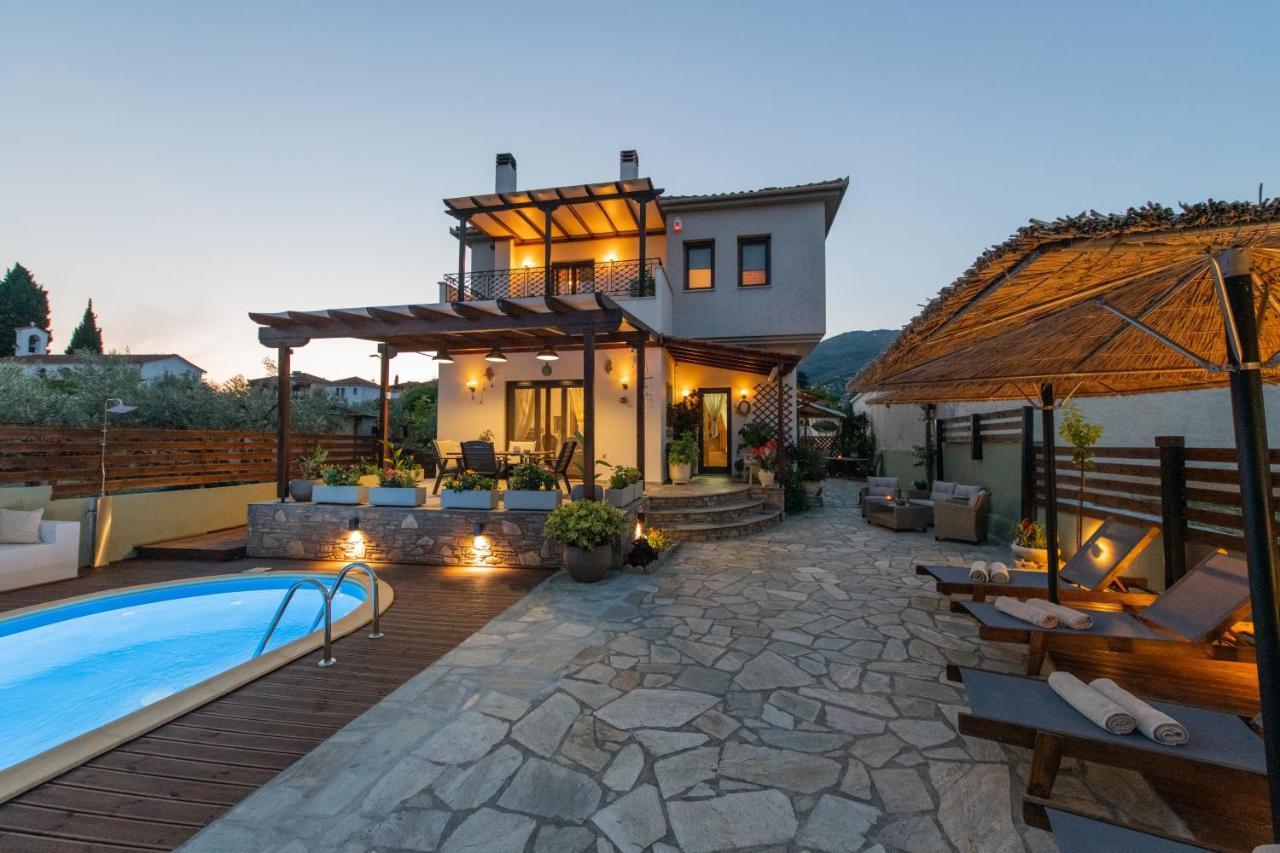 Villa Filyra Káto Gatzéa Exterior foto