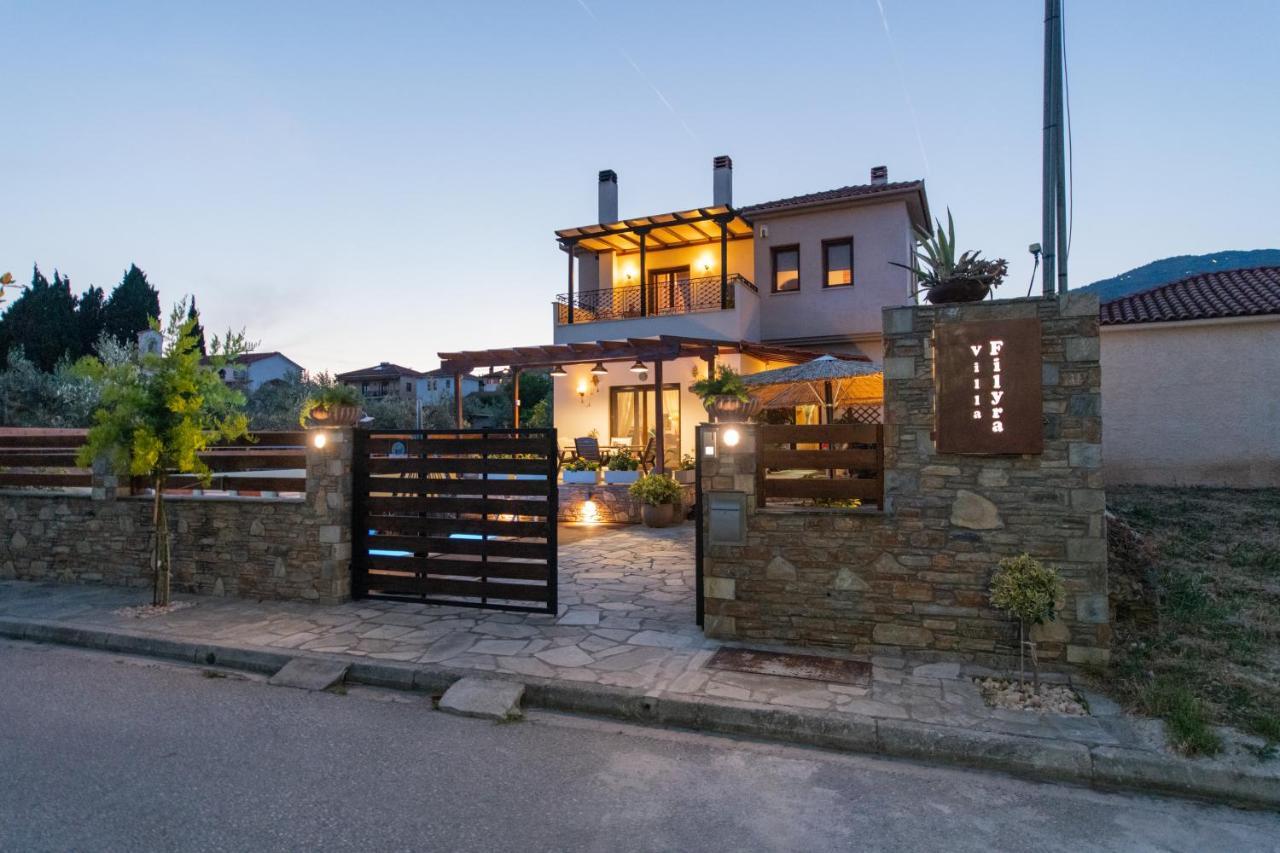 Villa Filyra Káto Gatzéa Exterior foto