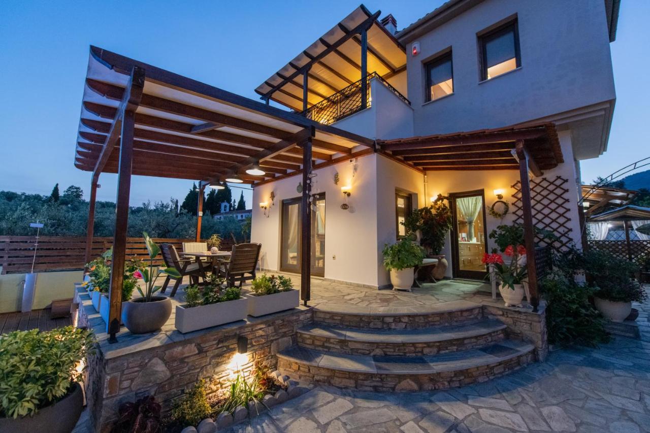Villa Filyra Káto Gatzéa Exterior foto