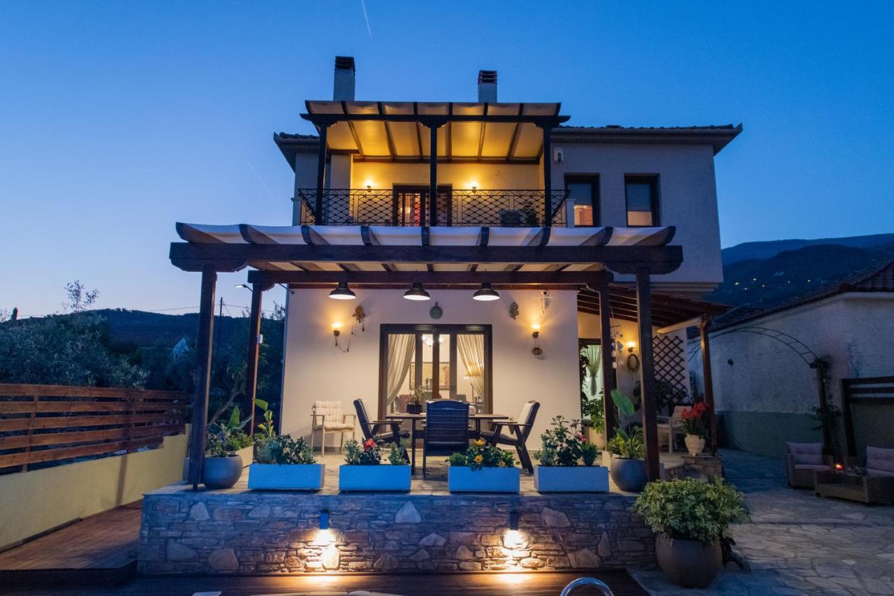 Villa Filyra Káto Gatzéa Exterior foto