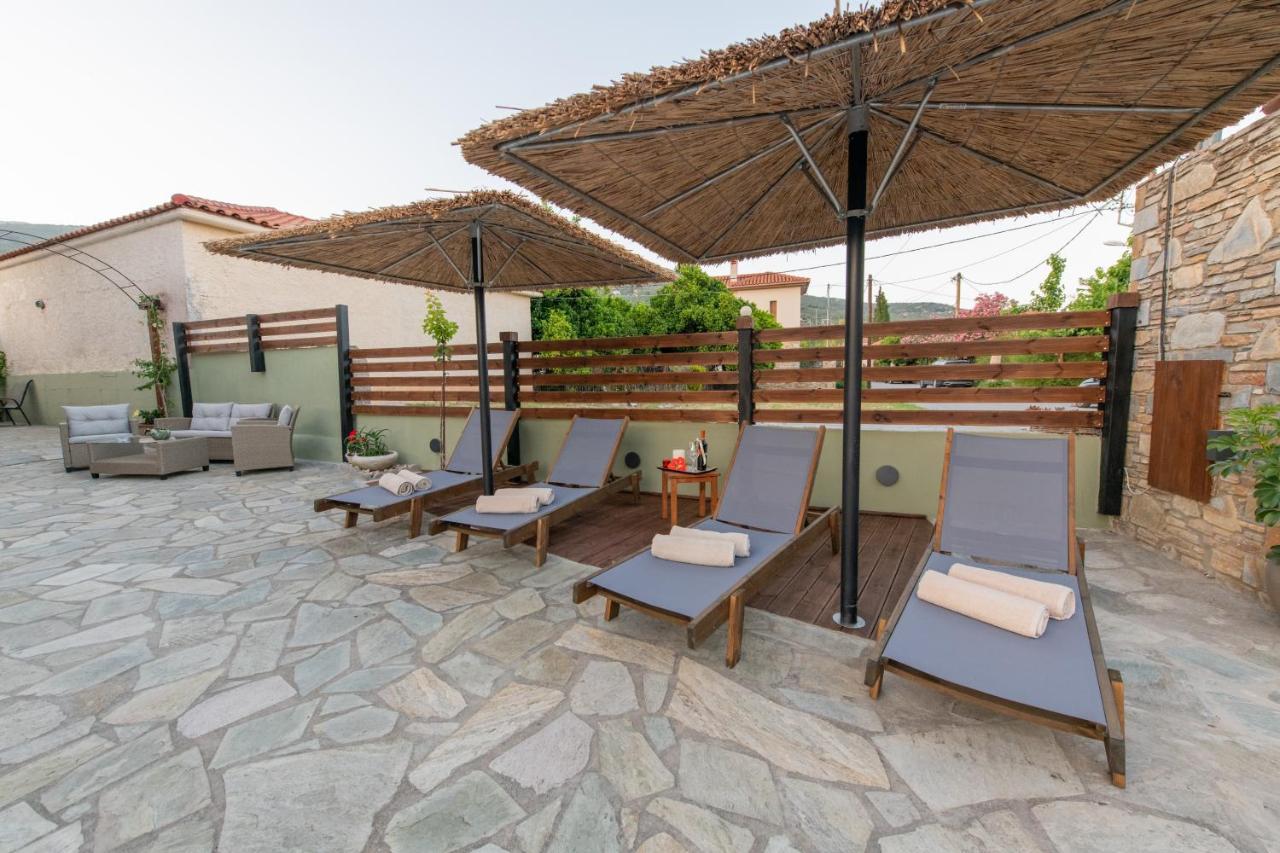 Villa Filyra Káto Gatzéa Exterior foto