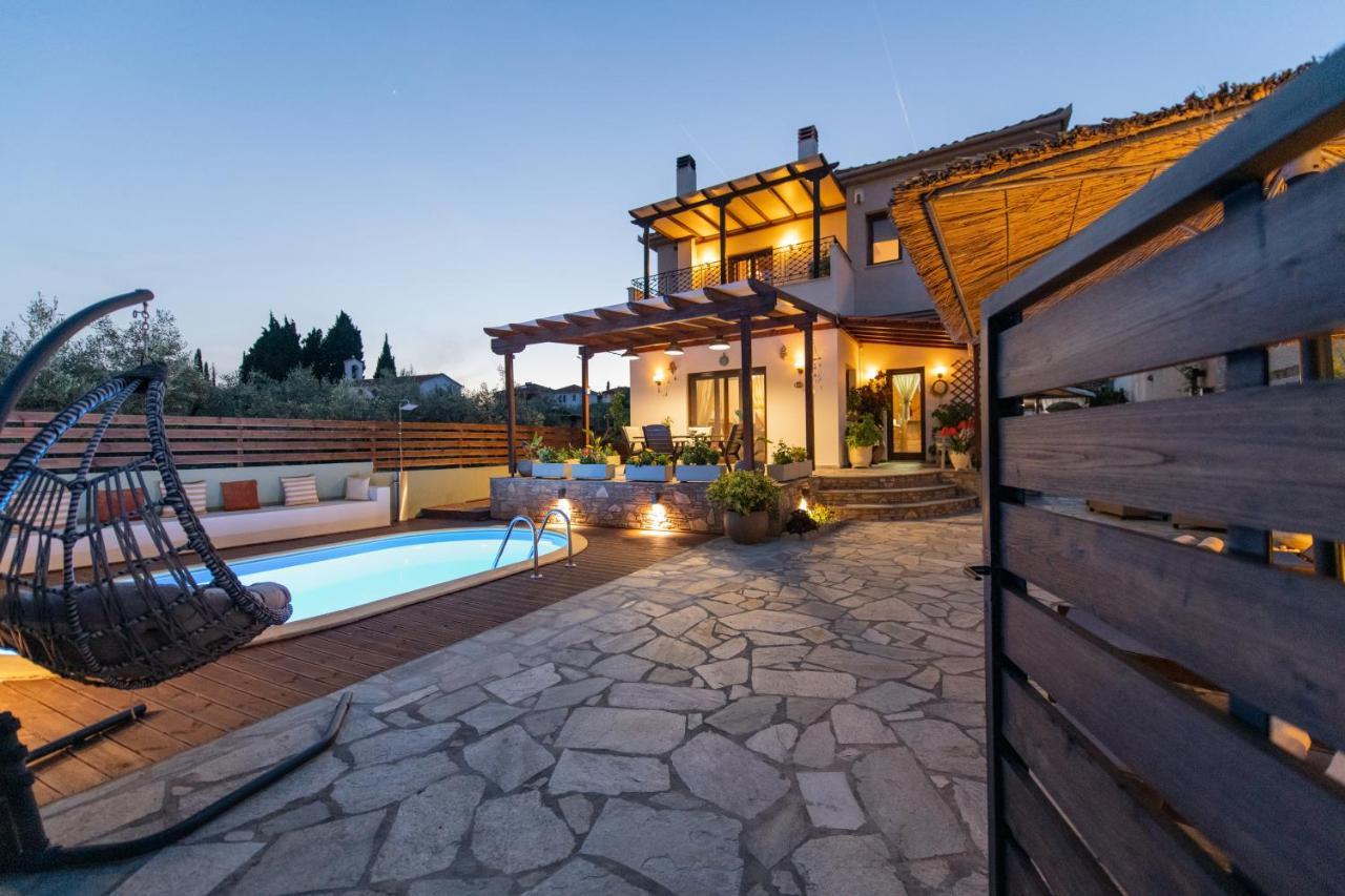 Villa Filyra Káto Gatzéa Exterior foto