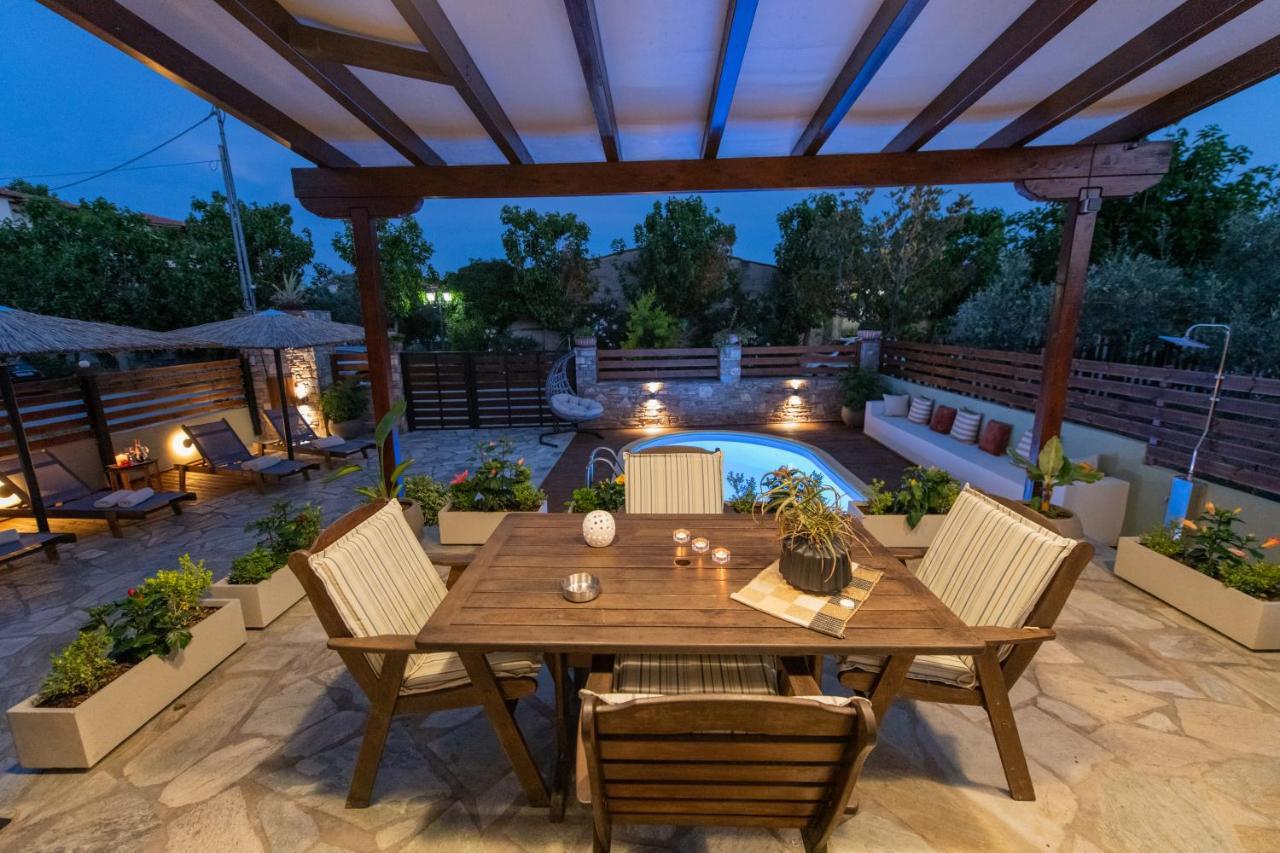 Villa Filyra Káto Gatzéa Exterior foto