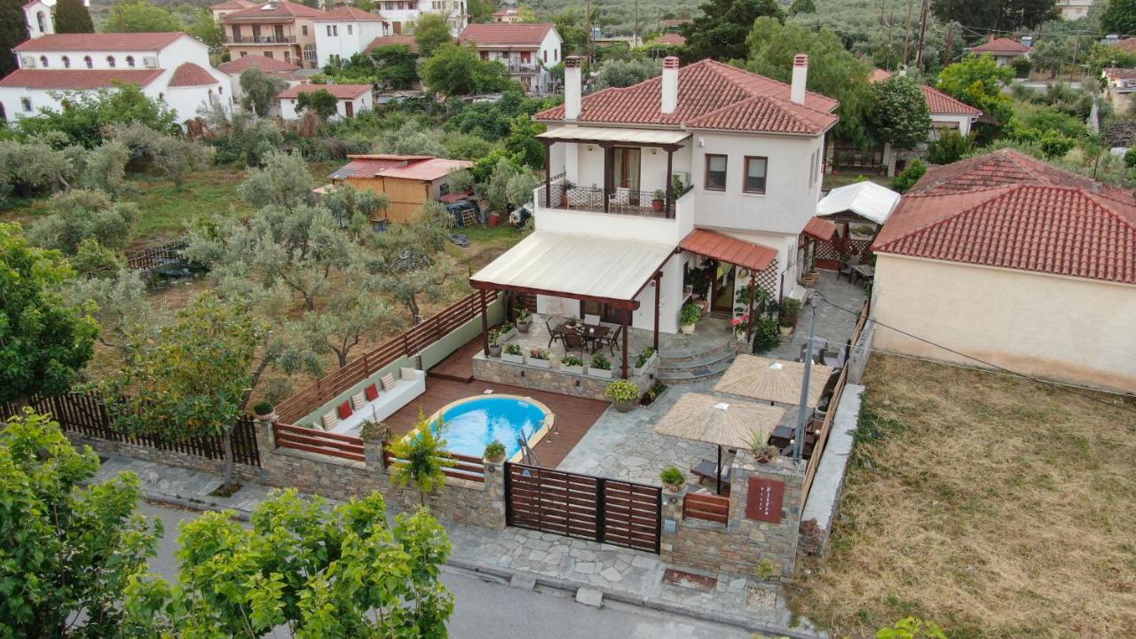 Villa Filyra Káto Gatzéa Exterior foto